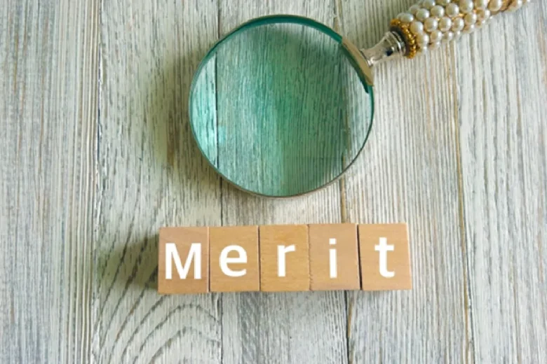 メリットにフォーカス　merit